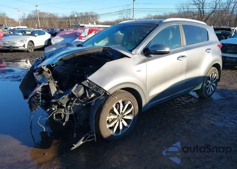2017 Kia Sportage Ex z USA, uszkodzony, nr VIN KNDPNCAC4H7088953